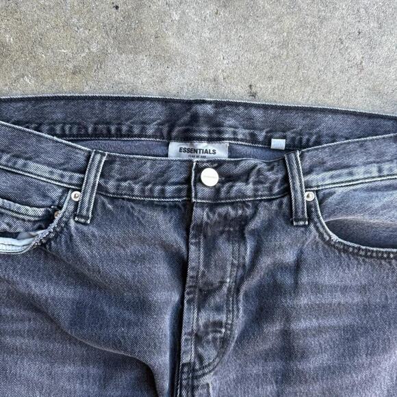 Y2K Essentials Fear Of God Faded Jeans - Picture 1 of 6
